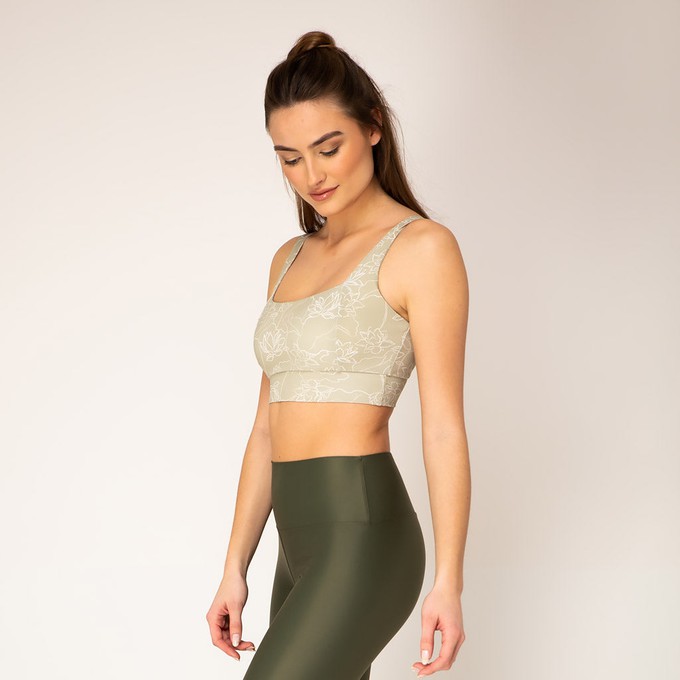 Crop Top - lotus from Woodlike Ocean