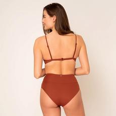 Emee High Waist - reversible spice / pink via Woodlike Ocean