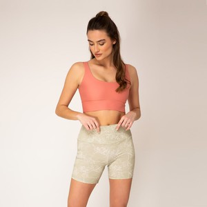 High Waist Shorts - lotus from Woodlike Ocean