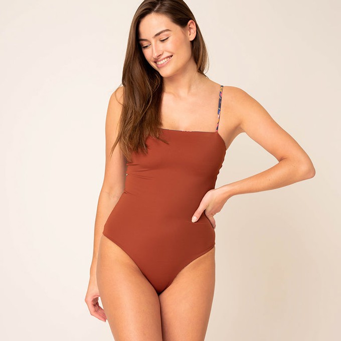 Sole One Piece - reversible flower / spice from Woodlike Ocean