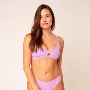 Coral Bustier Top - lilac from Woodlike Ocean