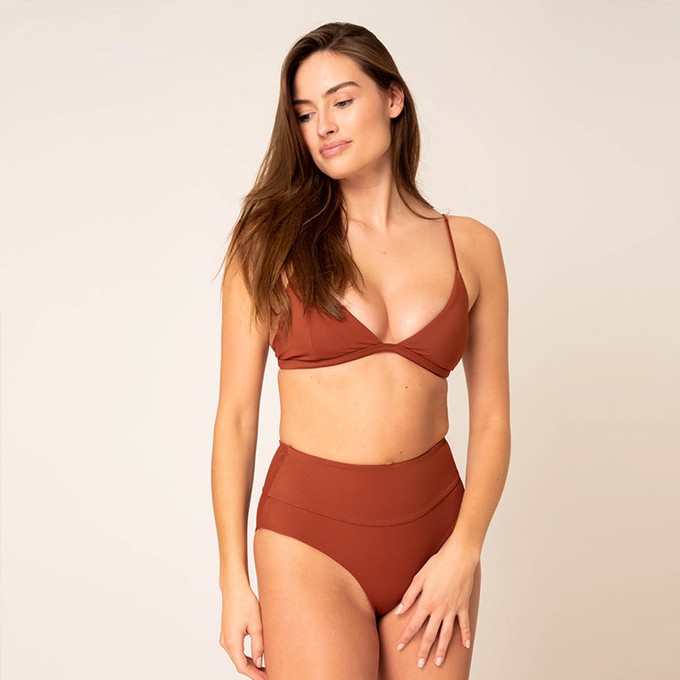 Capri Triangle Top - spice from Woodlike Ocean