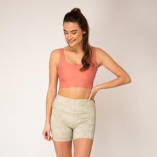 High Waist Shorts - lotus via Woodlike Ocean