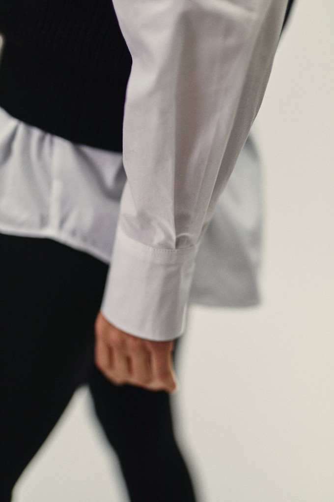 Oversized Bluse aus Organic Cotton from WOTE