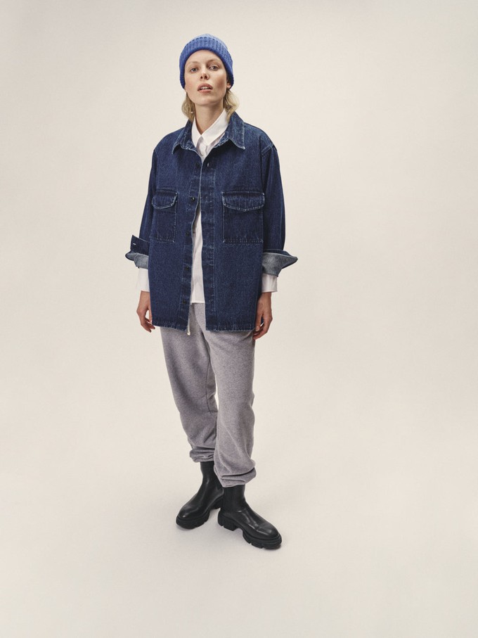 Denim Overshirt aus Organic Cotton from WOTE