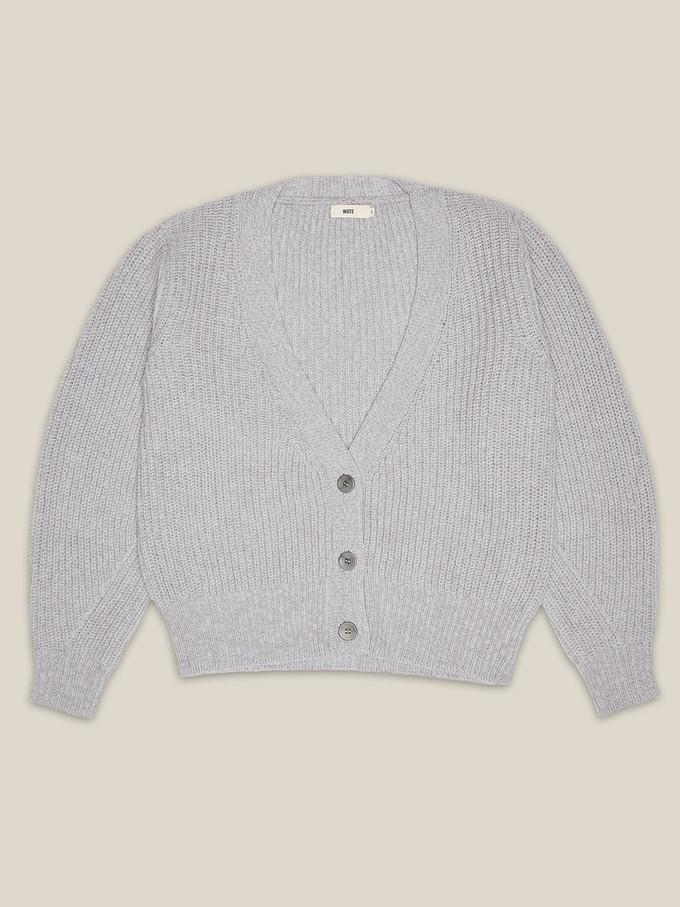 Strick Cardigan aus nachhaltiger Merino Wolle from WOTE