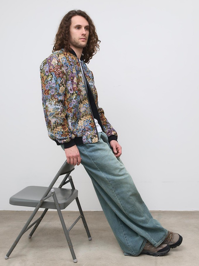 Siggi Reversible Bomber Jacket bouquet/black from Yahmo