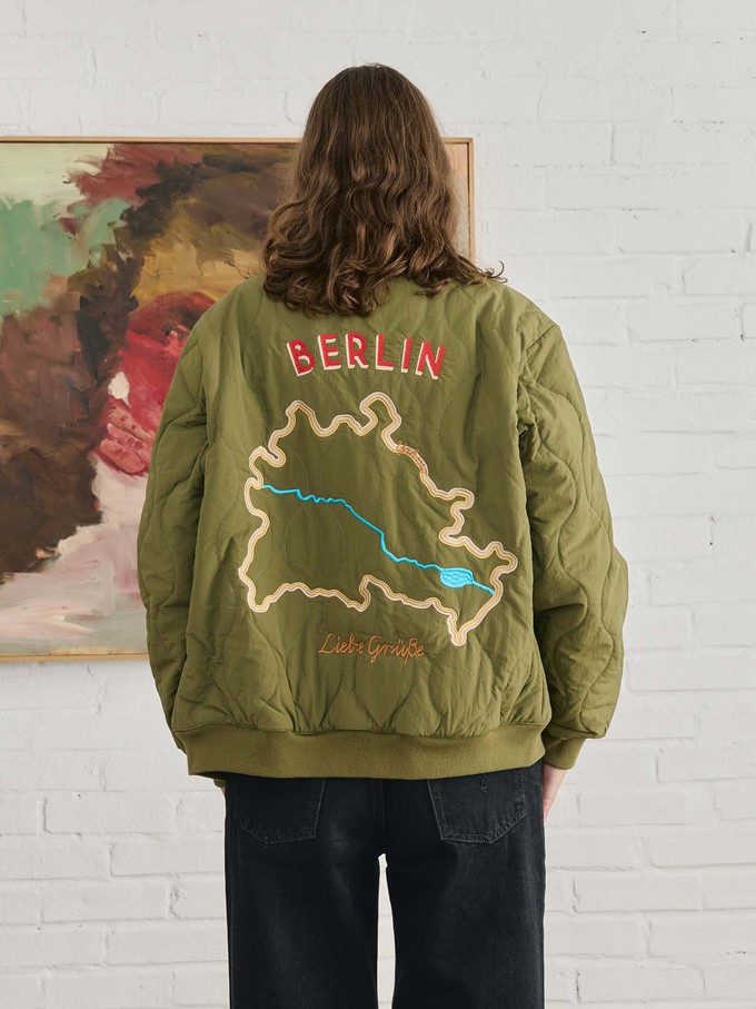 Trudi Quilted Bomber Jacket from Yahmo