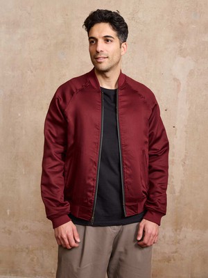 Bruno Reversible Bomber Jacket rosie/wine from Yahmo