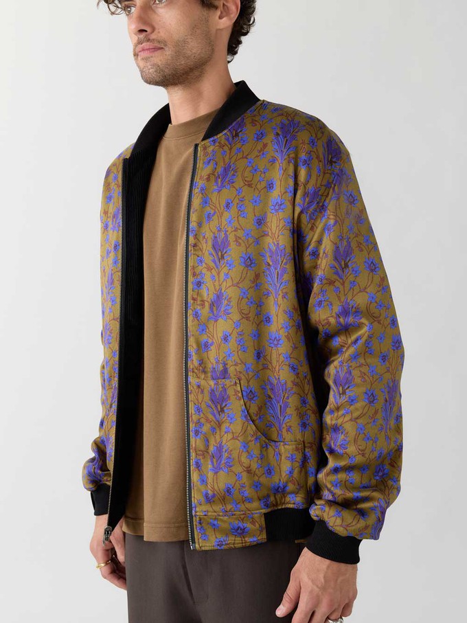 Oskar Reversible Bomber Jacket dragonfly/black from Yahmo