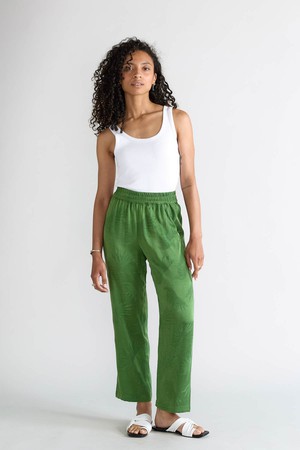 Hilde Pants matcha from Yahmo