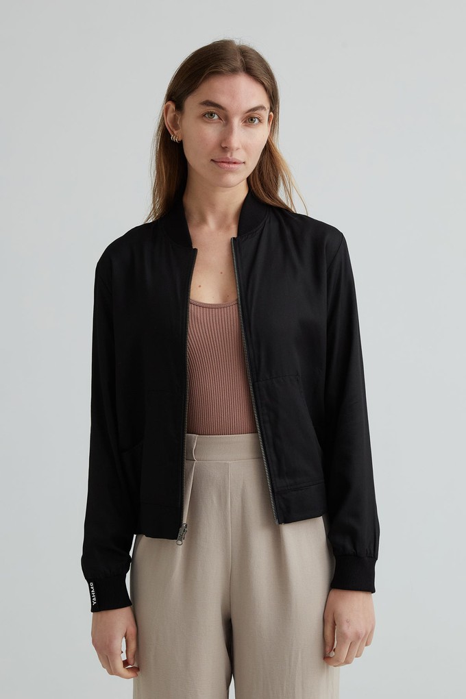 Ruth Reversible Bomber Jacket kaleidoscope/black from Yahmo