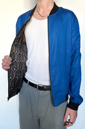 Laslo Wendejacke metropolis/blue from Yahmo