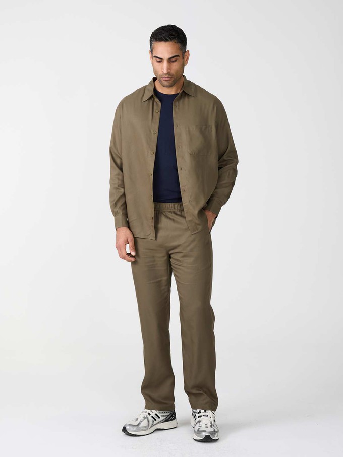 Hans Shirt olive from Yahmo