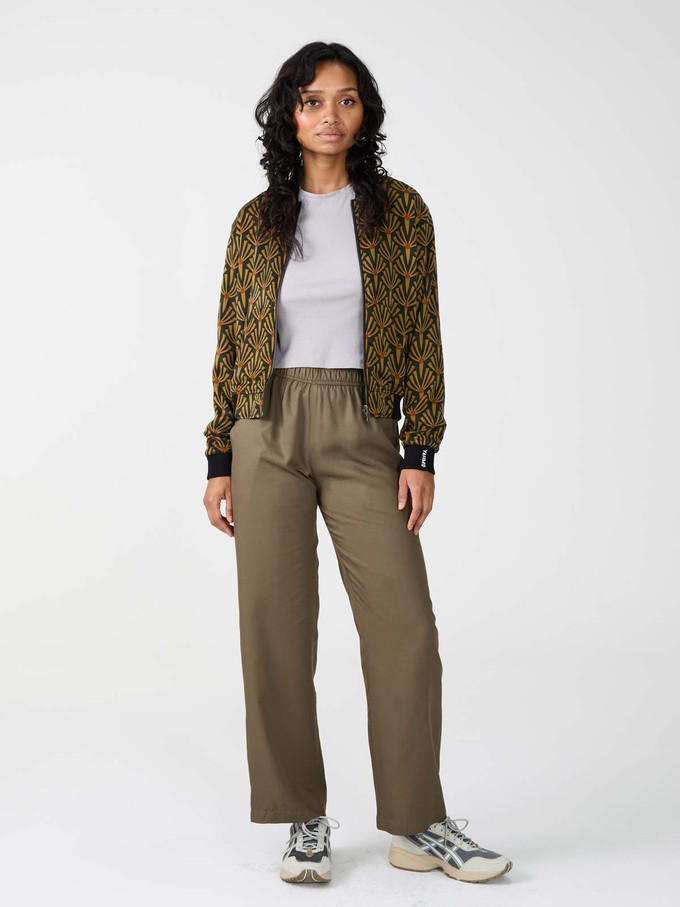 Hilde Pants olive from Yahmo