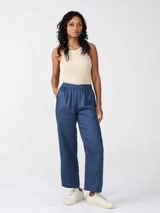 Hilde Pants blue via Yahmo