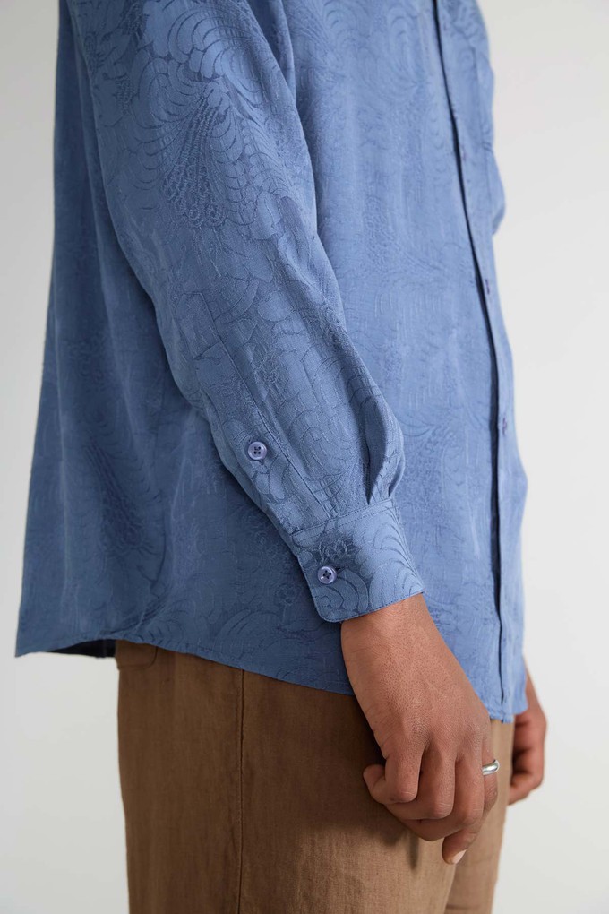 Hans Shirt zen indigo from Yahmo