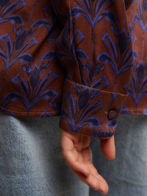 Mona Shirt moka from Yahmo