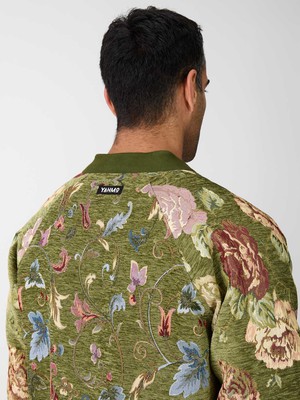 Bruno Reversible Bomber Jacket garden/wine from Yahmo