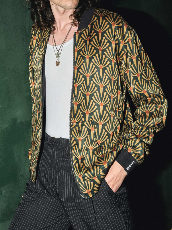 Laslo Wendejacke artdeco/black from Yahmo