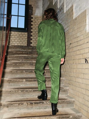 Hilde Pants matcha from Yahmo
