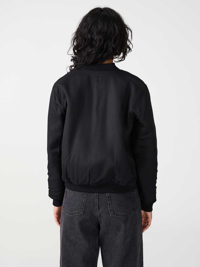 Berta Reversible Bomber Jacket ink/black from Yahmo