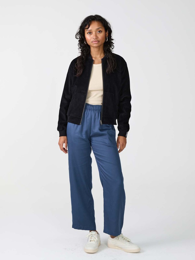 Elsa Reversible Bomber Jacket metropolis/black from Yahmo