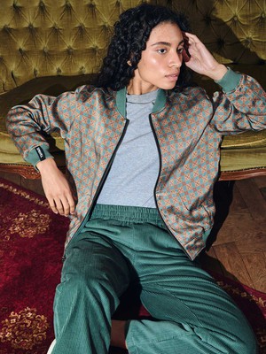Elsa Reversible Bomber Jacket atlas/teal from Yahmo