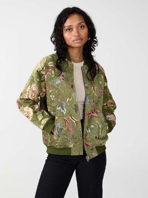 Jette Reversible Bomber Jacket garden/wine from Yahmo