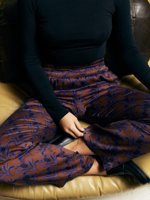 Hilde Pants Moka from Yahmo