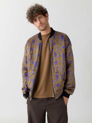 Oskar Reversible Bomber Jacket dragonfly/black from Yahmo