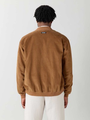 Oskar Reversible Bomber Jacket masala/caramel from Yahmo