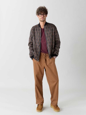 Oskar Reversible Bomber Jacket metropolis/black from Yahmo