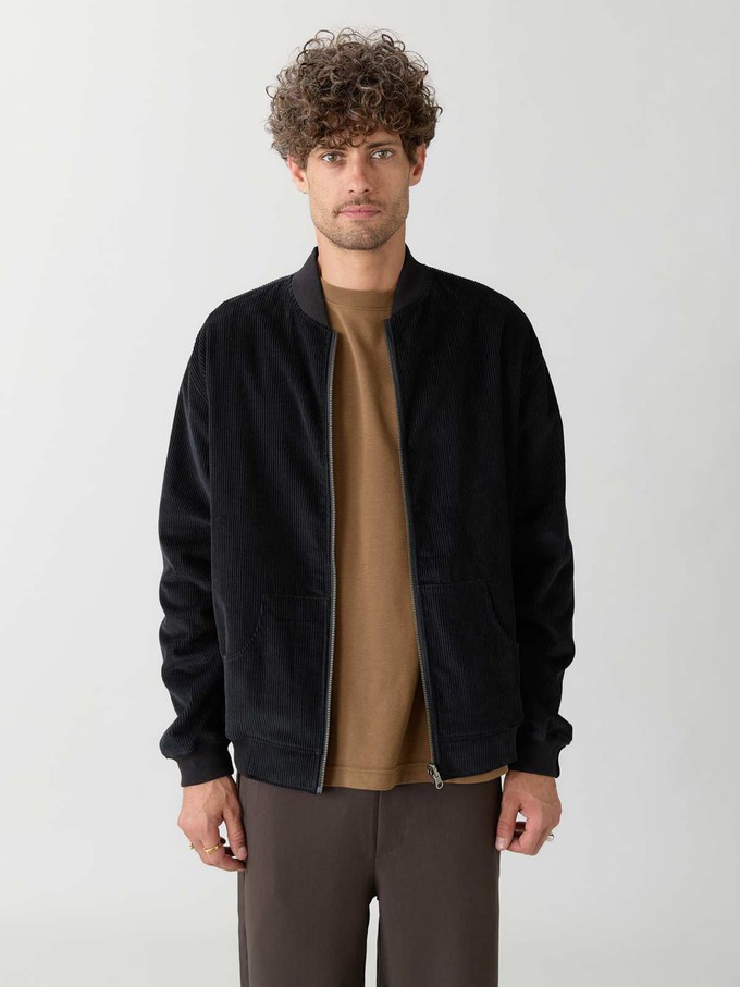 Oskar Reversible Bomber Jacket dragonfly/black from Yahmo