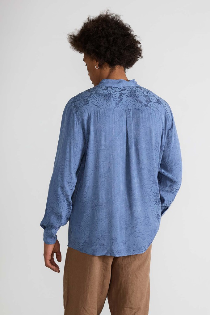 Hans Shirt zen indigo from Yahmo