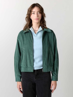 Silke Bomber Jacket teal from Yahmo