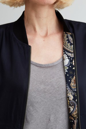 Ruth Wendejacke bird/navy from Yahmo