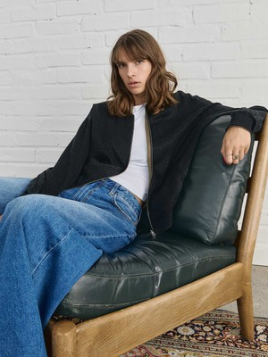 Lene Reversible Bomber Jacket Leo/Olive from Yahmo