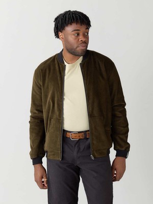 Oskar Reversible Bomber Jacket bloom/olive from Yahmo