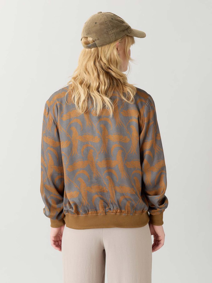 Ruth Reversible Bomber Jacket nouveau/pine from Yahmo