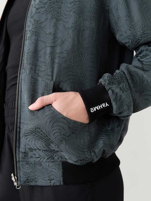 Ruth Reversible Bomber Jacket eclipse/black from Yahmo