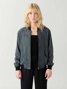 Ruth Reversible Bomber Jacket eclipse/black via Yahmo