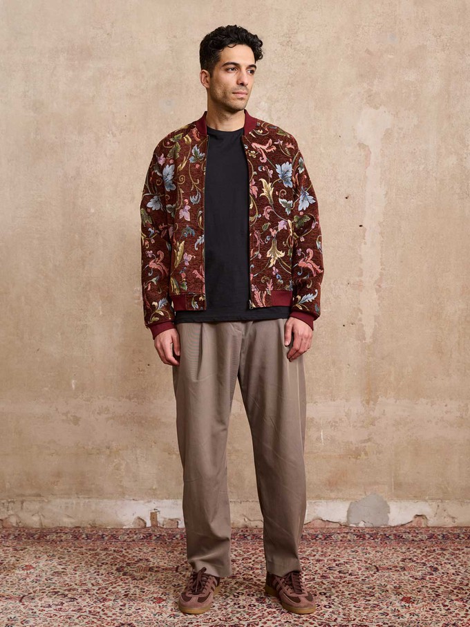 Bruno Reversible Bomber Jacket rosie/wine from Yahmo