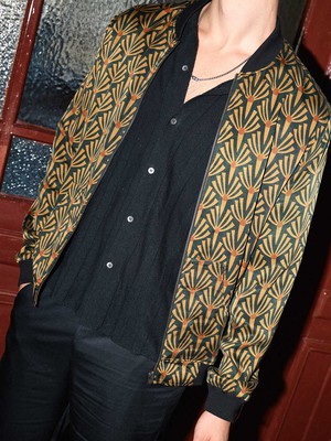 Laslo Wendejacke artdeco/black from Yahmo