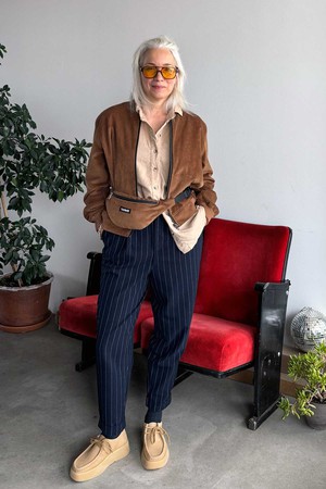 Elsa Reversible Bomber Jacket paisley/caramel from Yahmo