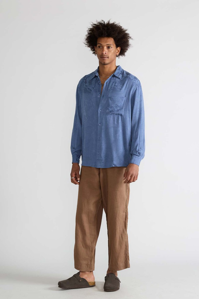 Hans Shirt zen indigo from Yahmo