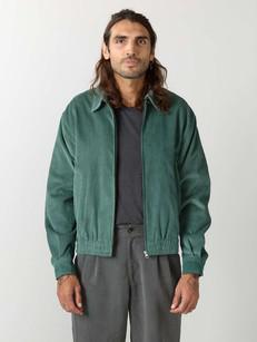 Dirk Bomber Jacket teal via Yahmo