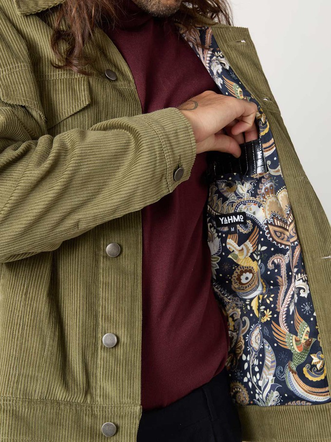 Oswald Jacket olive from Yahmo