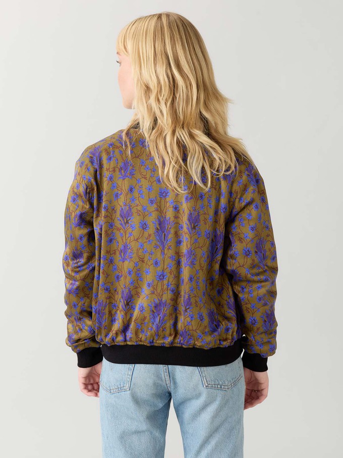 Elsa Reversible Bomber Jacket dragonfly/black from Yahmo