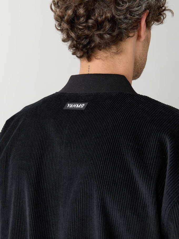 Oskar Reversible Bomber Jacket dragonfly/black from Yahmo
